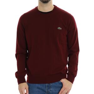 MAGLIA GIROCOLLO LACOSTE BORDEAUX